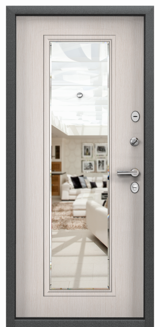 DELTA PRO MP, Панель MDF с ПВХ покрытием, СК6-СМ, Лиственница белая (арт. ПВХ Лиственница белая) в Екатеринбурге