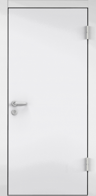 Дверь противопожарная EI 60, Порошково-полимерное покрытие, —, RAL 9016 белый в Екатеринбурге